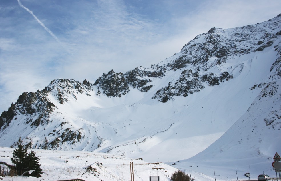  Hautes-Alpes, le col du lautaret. 